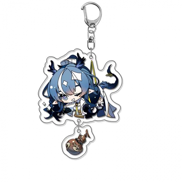 Arknights Anime acrylic Pendant Key Chain  price for 5 pcs 18035