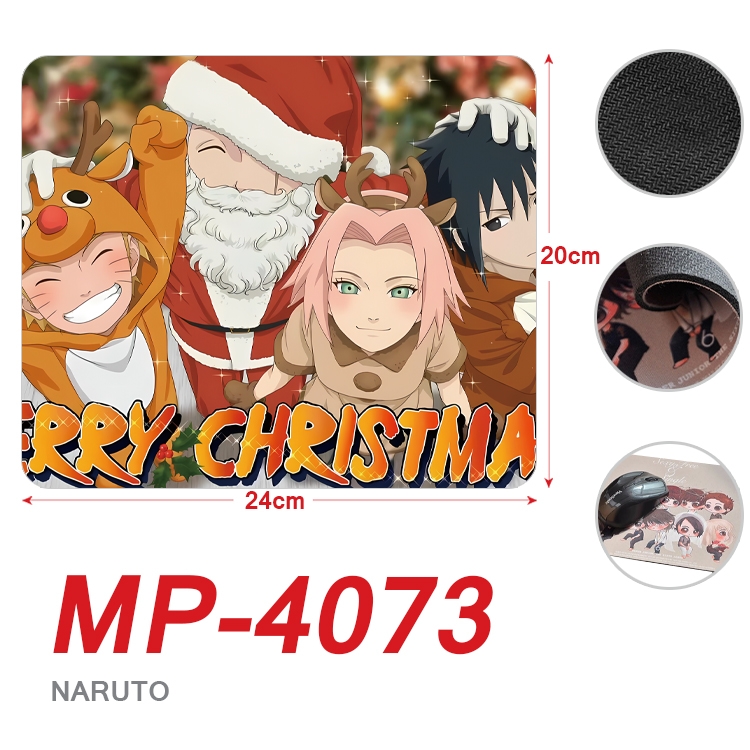 Naruto Anime Full Color Printing Mouse Pad Unlocked 20X24cm price for 5 pcs  MP-4073