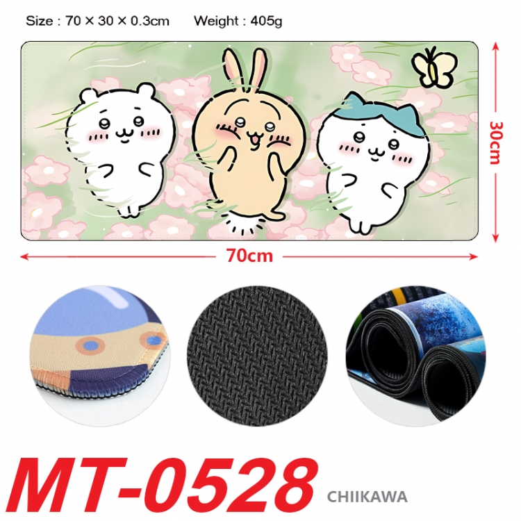 Chiikawa Anime peripheral lock edge mouse pad 70X30cm MT-0528