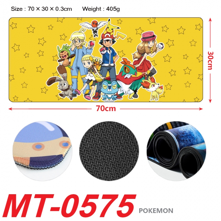 Pokemon Anime peripheral lock edge mouse pad 70X30cm MT-0575