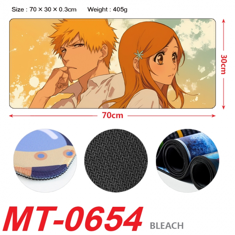 Bleach Anime peripheral lock edge mouse pad 70X30cm MT-0654
