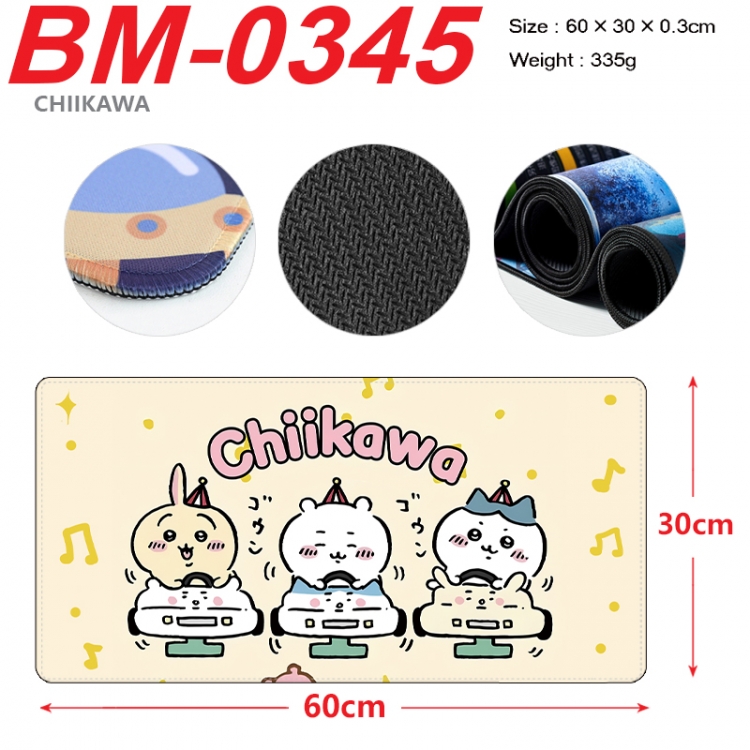 Chiikawa Anime peripheral lock edge mouse pad 60X30cm BM-0345