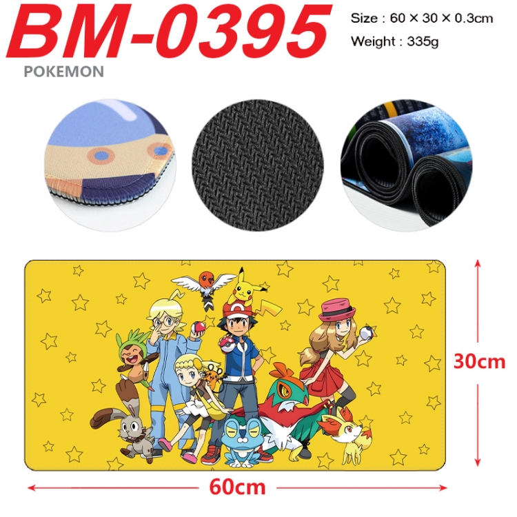Pokemon Anime peripheral lock edge mouse pad 60X30cm BM-0395