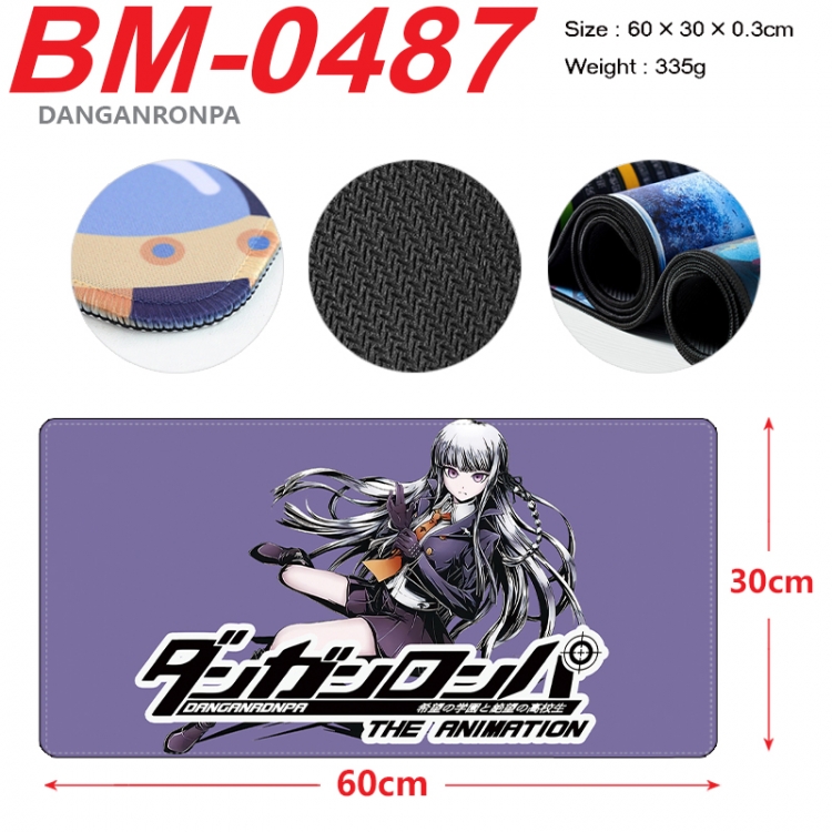 Dangan-Ronpa Anime peripheral lock edge mouse pad 60X30cm BM-0487