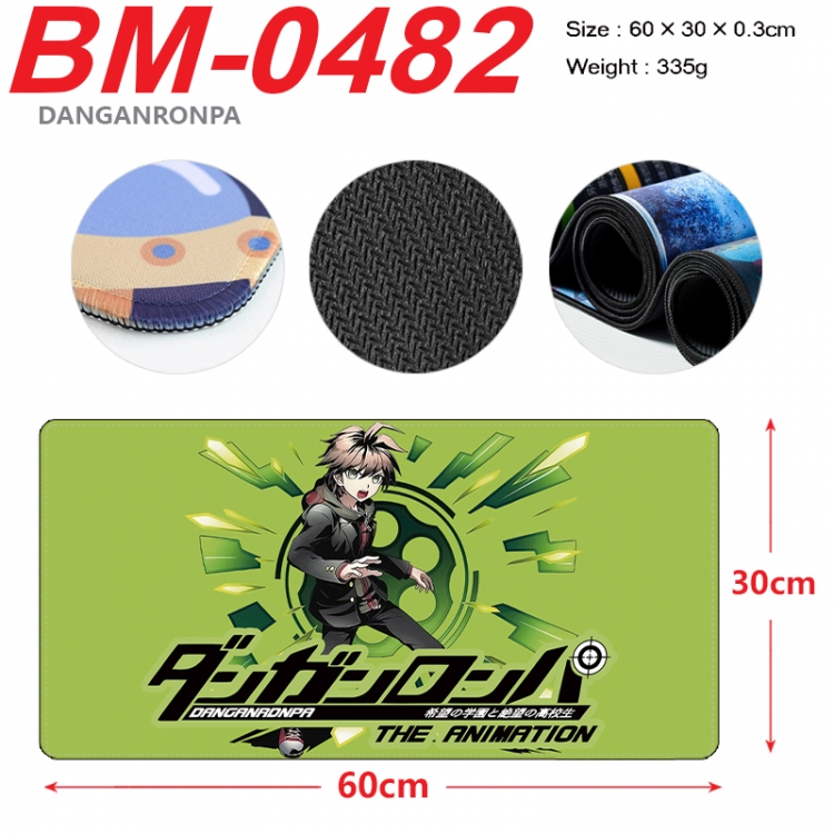 Dangan-Ronpa Anime peripheral lock edge mouse pad 60X30cm BM-0482