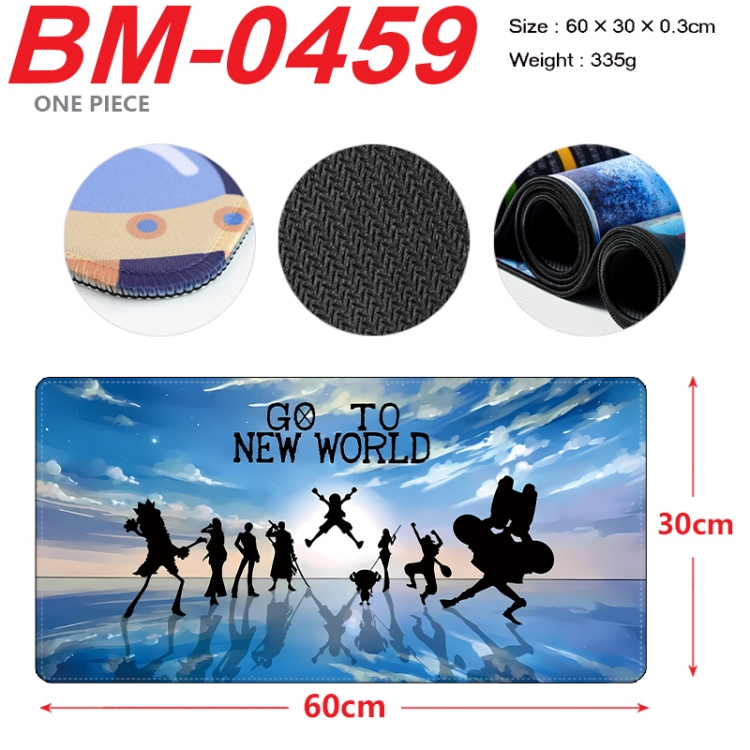 One Piece Anime peripheral lock edge mouse pad 60X30cm BM-0459