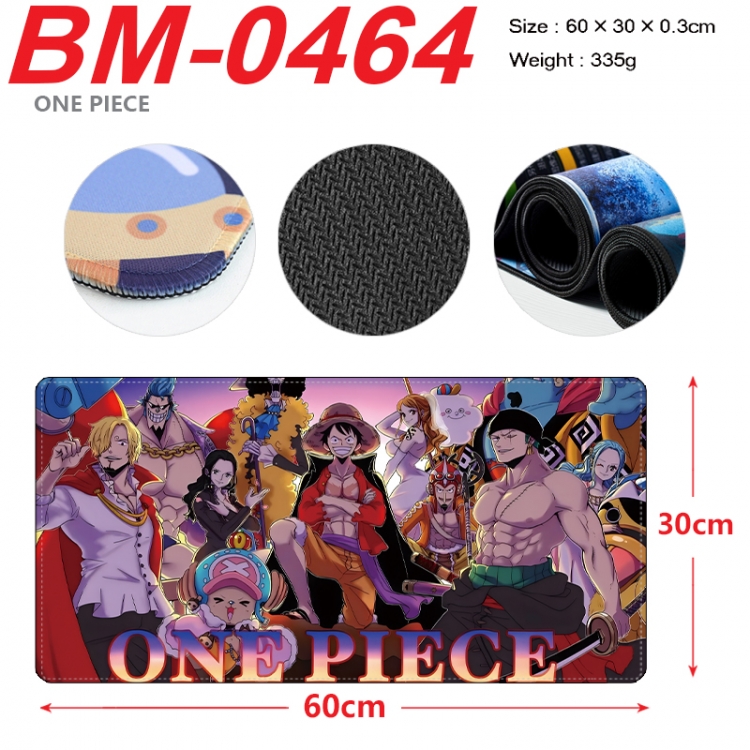 One Piece Anime peripheral lock edge mouse pad 60X30cm BM-0464
