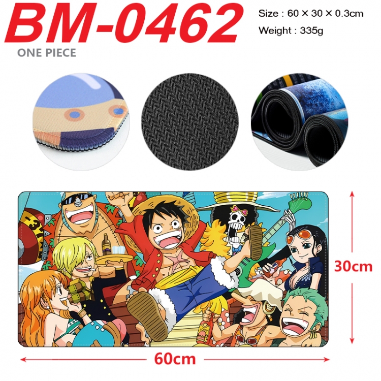 One Piece Anime peripheral lock edge mouse pad 60X30cm BM-0462