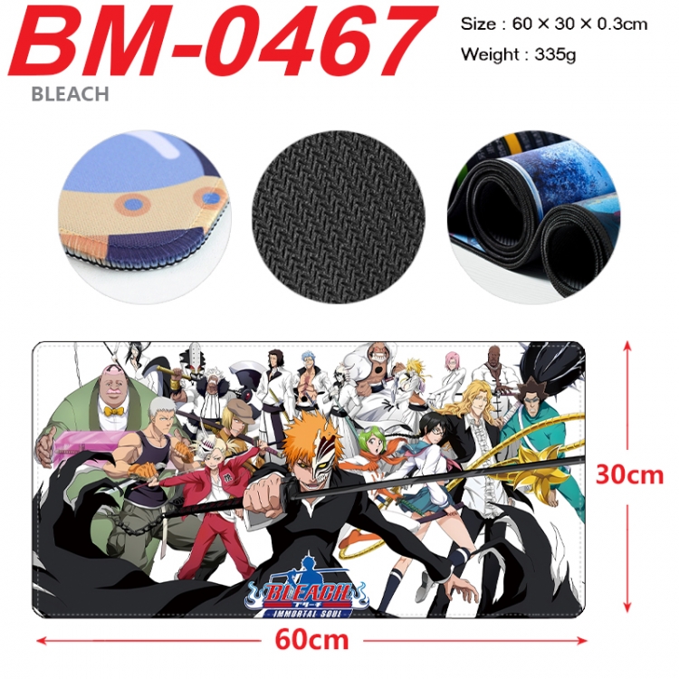 Bleach Anime peripheral lock edge mouse pad 60X30cm BM-0467