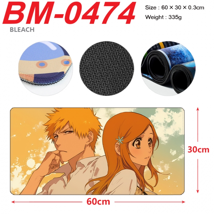 Bleach Anime peripheral lock edge mouse pad 60X30cm BM-0474