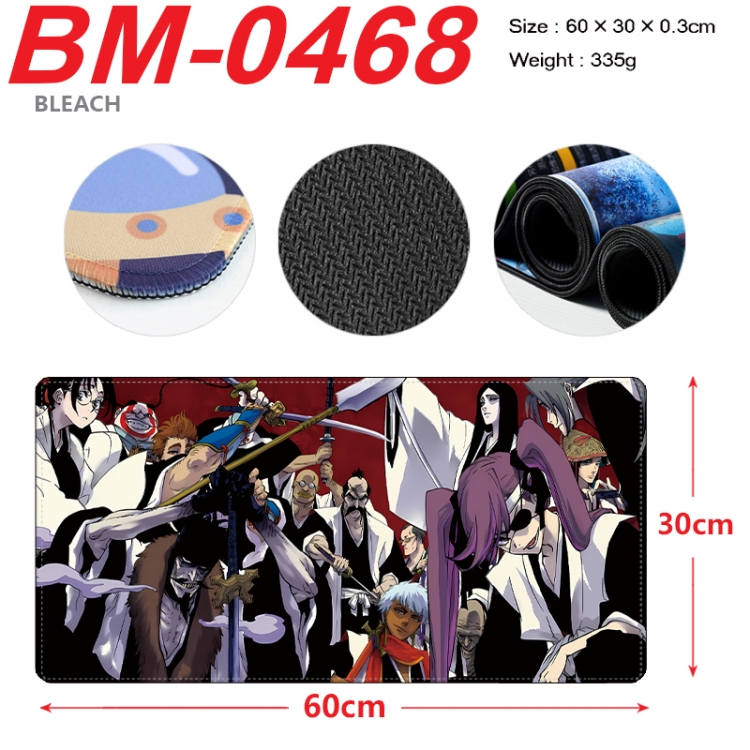 Bleach Anime peripheral lock edge mouse pad 60X30cm BM-0468