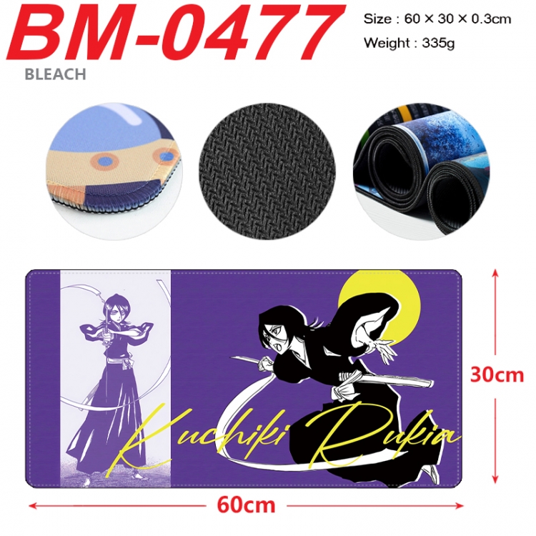 Bleach Anime peripheral lock edge mouse pad 60X30cm BM-0477