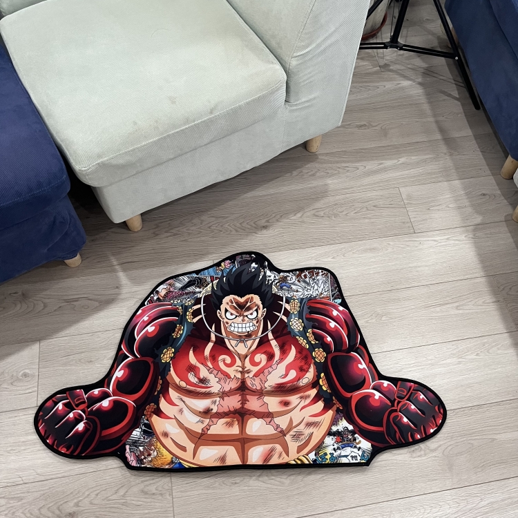 One Piece anime thick Belgian velvet anti slip carpet 1m