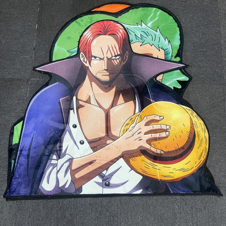 One Piece anime thick Belgian velvet anti slip carpet 1m