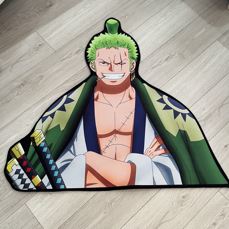 One Piece anime thick Belgian velvet anti slip carpet 1m