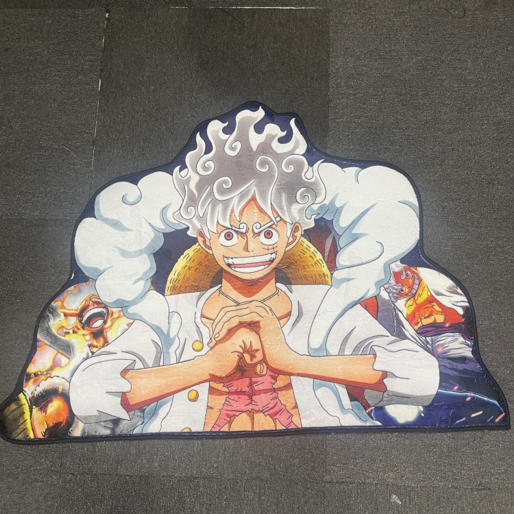 One Piece anime thick Belgian velvet anti slip carpet 1m