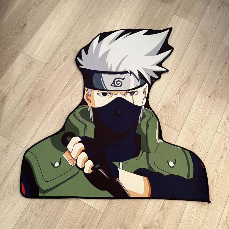 Naruto anime thick Belgian velvet anti slip carpet 1m