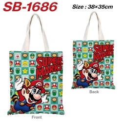 Super Mario Anime Canvas Handh...