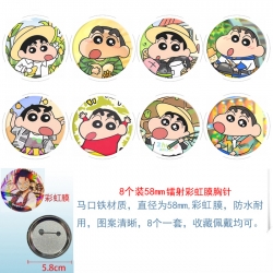 CrayonShin  Anime Circular las...