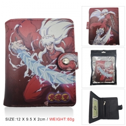 Inuyasha PU vertical wallet sh...