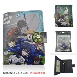 BLUE LOCK PU vertical wallet s...