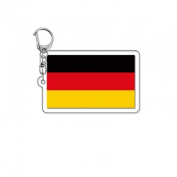 German Flag Anime Acrylic Keyc...