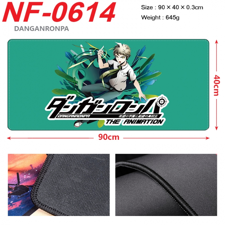 Dangan-Ronpa Anime peripheral lock edge mouse pad 90X40cm NF-0614