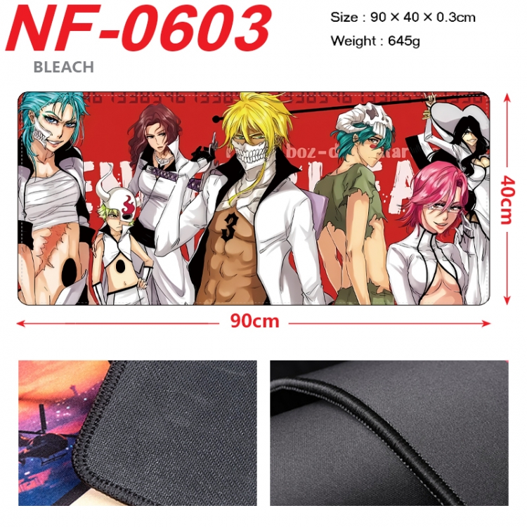 Bleach Anime peripheral lock edge mouse pad 90X40cm NF-0603