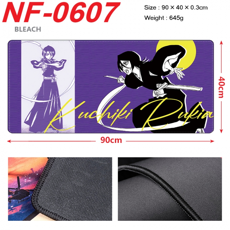 Bleach Anime peripheral lock edge mouse pad 90X40cm  NF-0607
