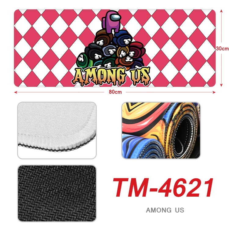 Among us Anime peripheral lock edge mouse pad 80X30cm TM-4621