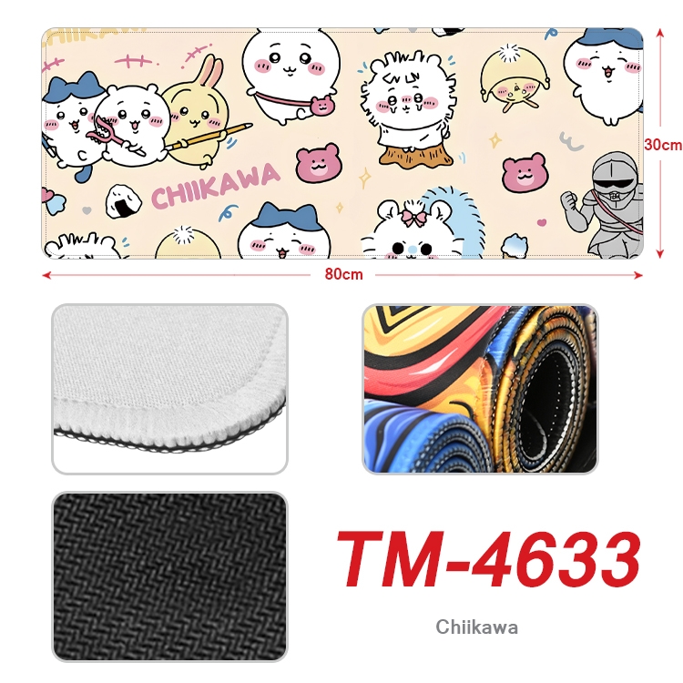 Chiikawa Anime peripheral lock edge mouse pad 80X30cm TM-4633