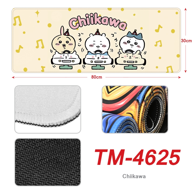 Chiikawa Anime peripheral lock edge mouse pad 80X30cm TM-4625