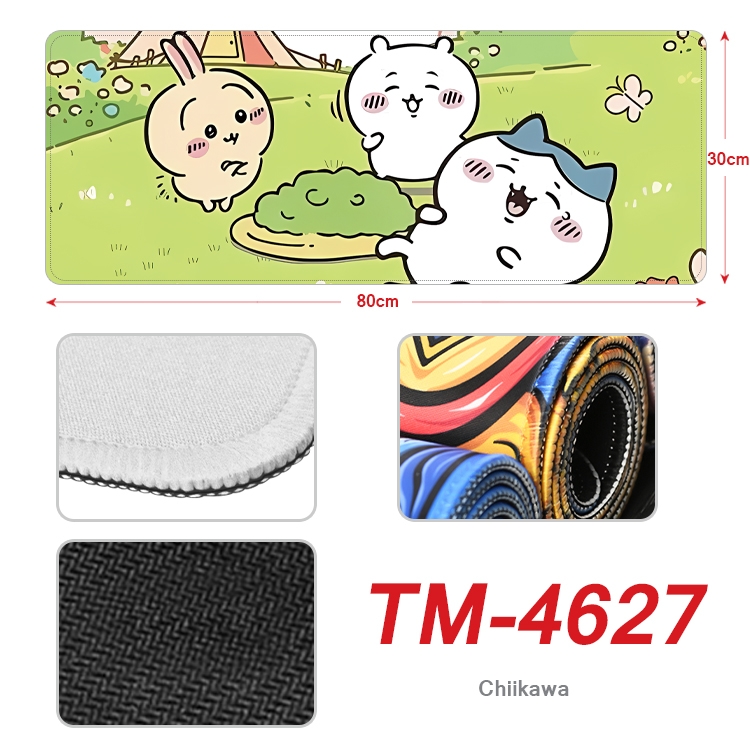 Chiikawa Anime peripheral lock edge mouse pad 80X30cm TM-4627