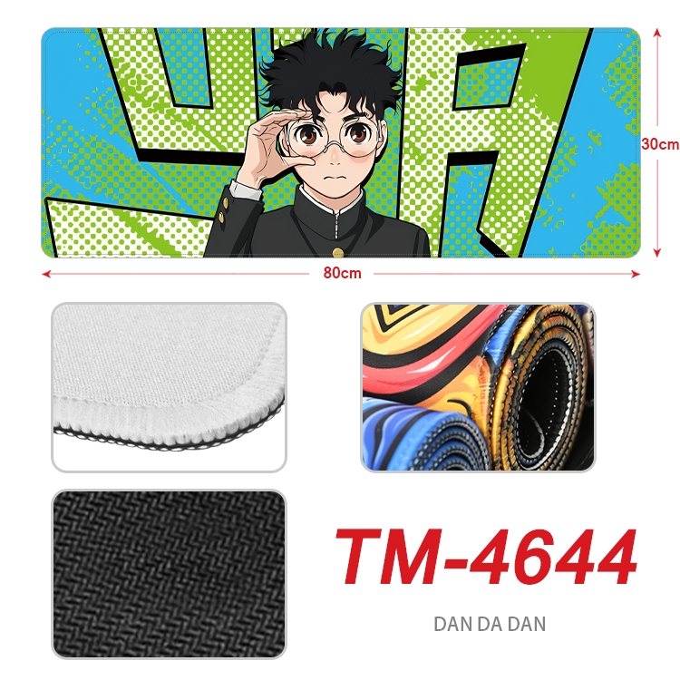 Dandadan Anime peripheral lock edge mouse pad 80X30cm