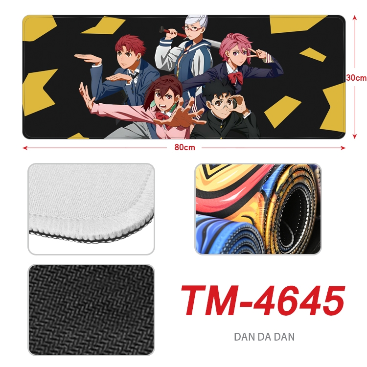 Dandadan Anime peripheral lock edge mouse pad 80X30cm
