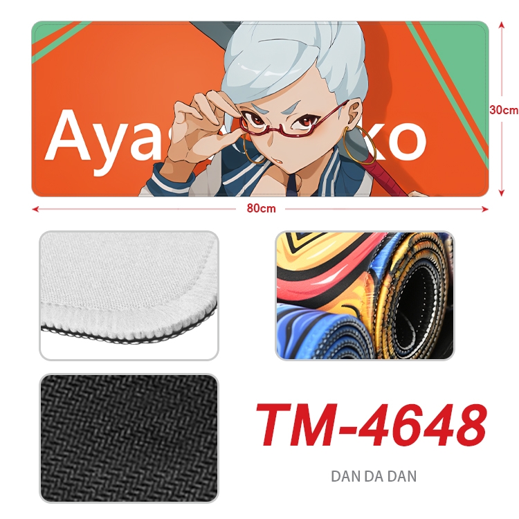 Dandadan Anime peripheral lock edge mouse pad 80X30cm