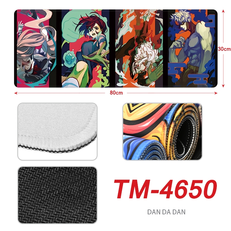 Dandadan Anime peripheral lock edge mouse pad 80X30cm