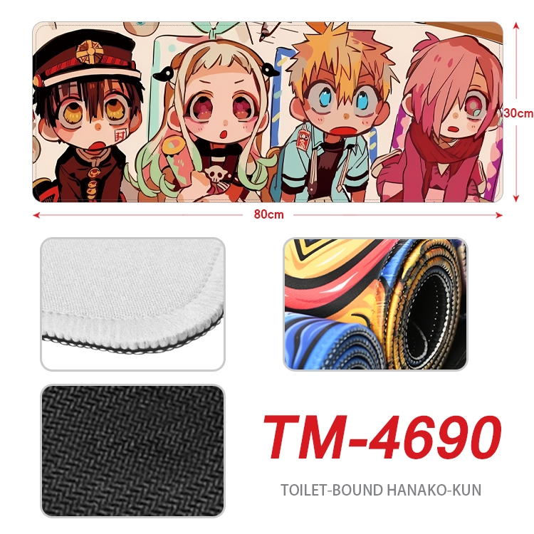 Toilet-bound Hanako-kun Anime peripheral lock edge mouse pad 80X30cm TM-4690
