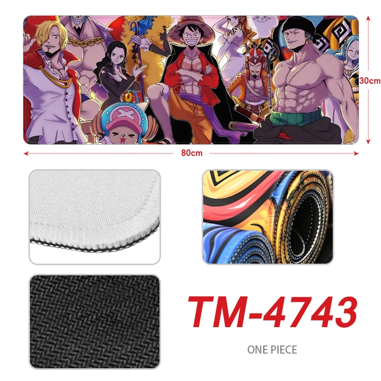 One Piece Anime peripheral lock edge mouse pad 80X30cm TM-4743