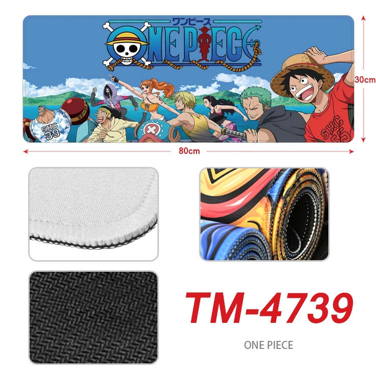 One Piece Anime peripheral lock edge mouse pad 80X30cm TM-4739