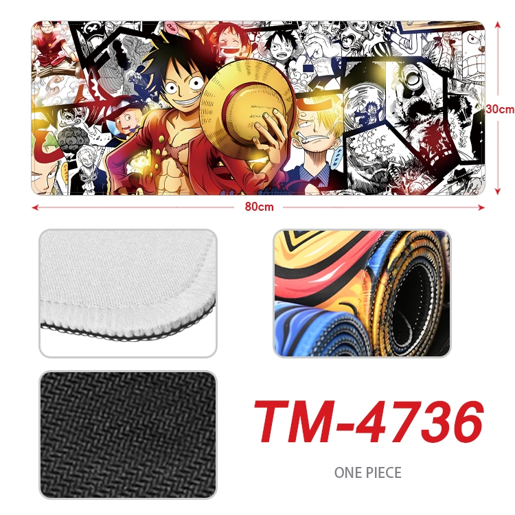 One Piece Anime peripheral lock edge mouse pad 80X30cm TM-4736