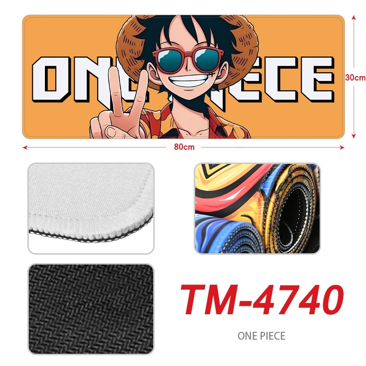 One Piece Anime peripheral lock edge mouse pad 80X30cm TM-4740
