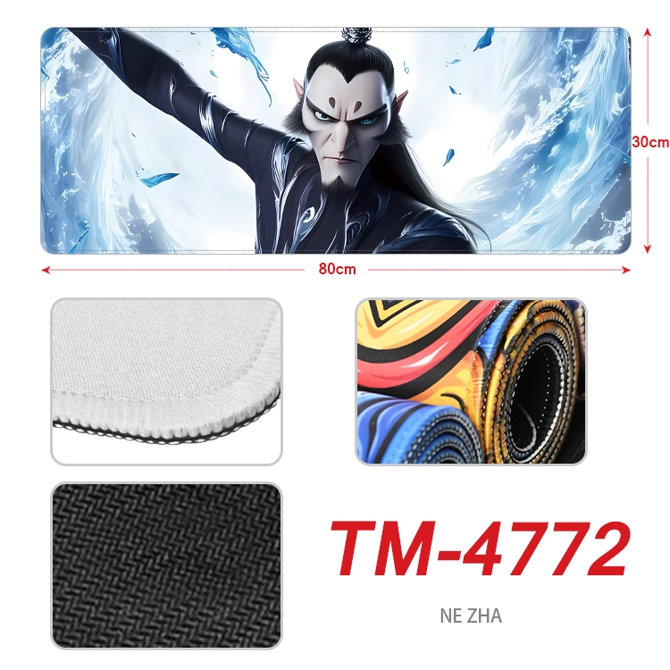 Nezha2 Anime peripheral lock edge mouse pad 80X30cm TM-4772