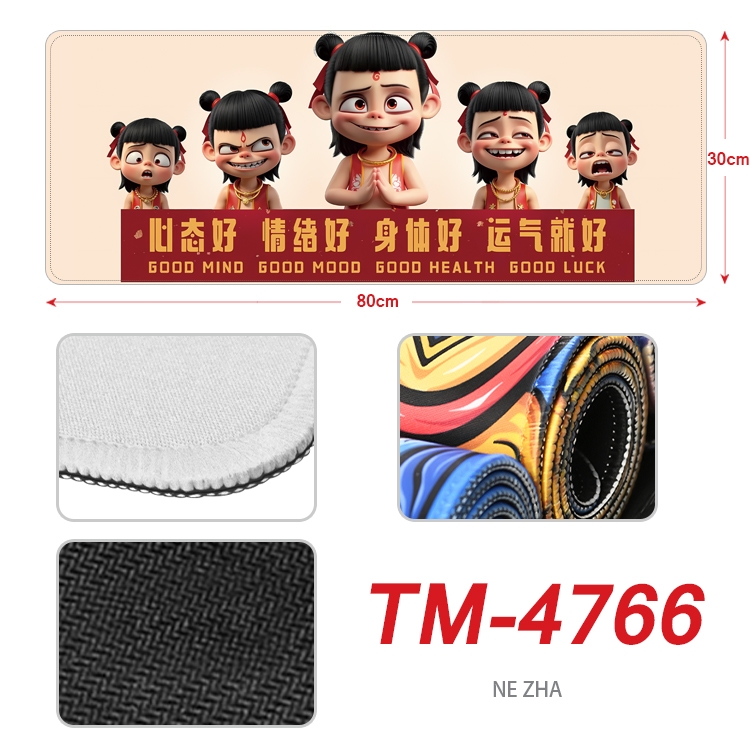 Nezha2 Anime peripheral lock edge mouse pad 80X30cm TM-4766