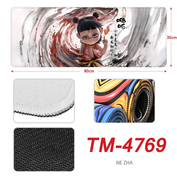 Nezha2 Anime peripheral lock edge mouse pad 80X30cm TM-4769