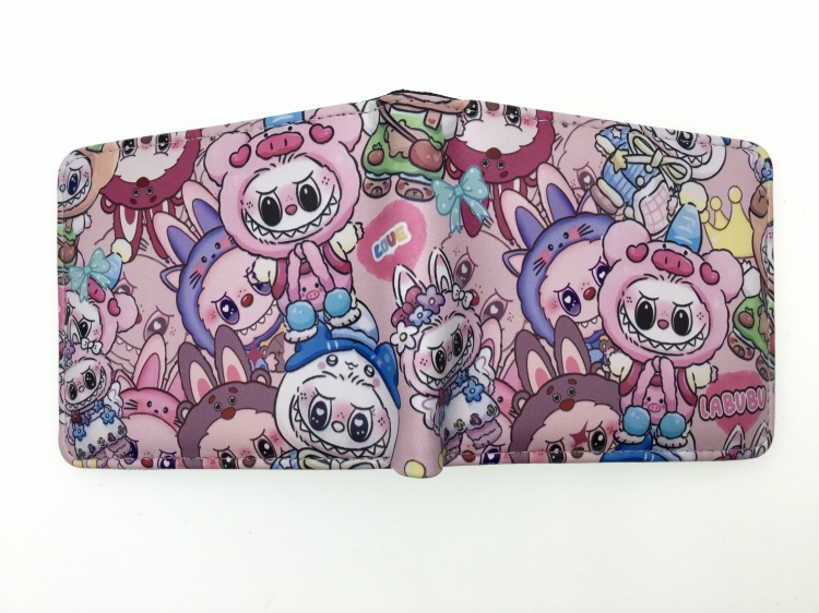 Kapibala  color Two fold short card case wallet 11X9.5CM B-1817