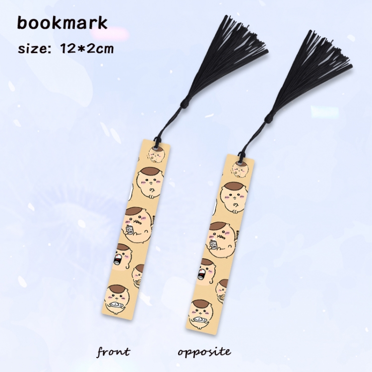 Chiikawa Anime full-color printed metal bookmark pendant price for 5 pcs