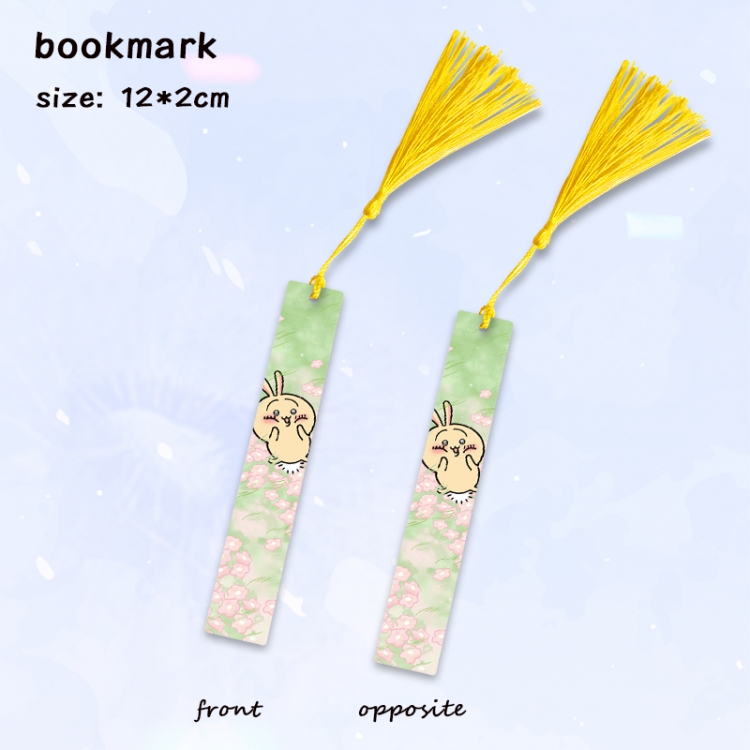 Chiikawa Anime full-color printed metal bookmark pendant price for 5 pcs