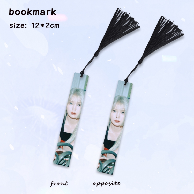 IU full-color printed metal bookmark pendant price for 5 pcs