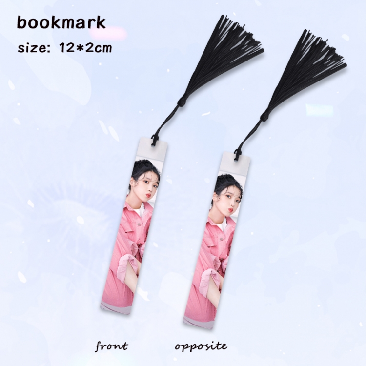 IU full-color printed metal bookmark pendant price for 5 pcs